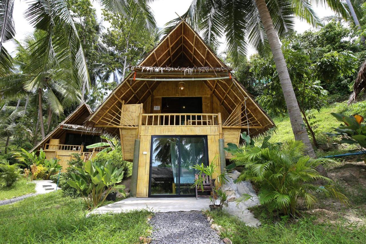 Hôtel Bamboo Bay à Srithanu Extérieur photo